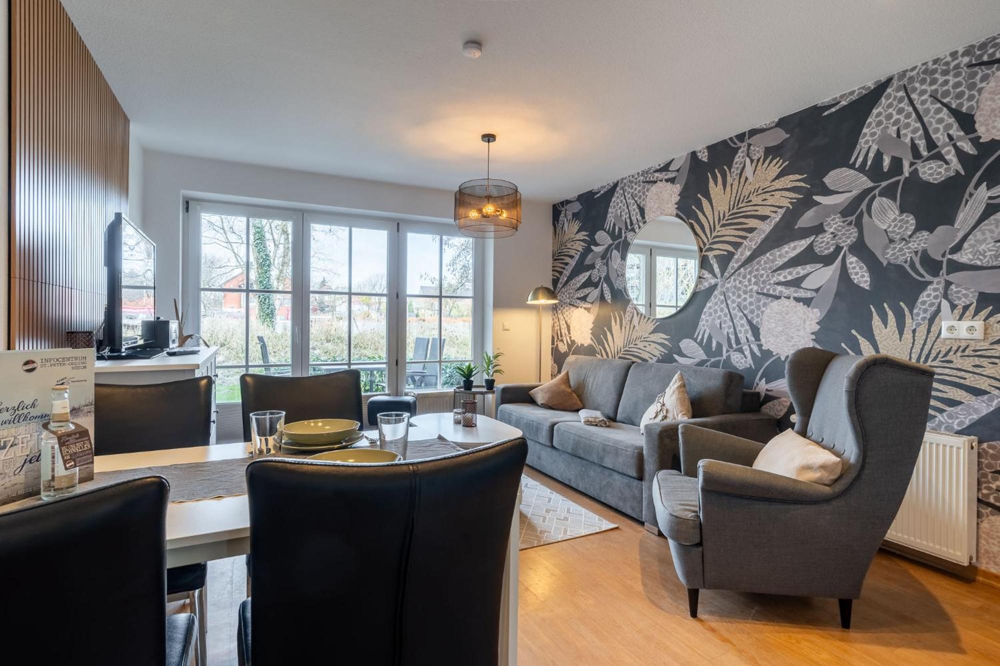 Schnarchstuv Dree ⇒ Komfortable Ferienwohnung In St Peter-Ording ซังคท์ พีเทอร์-ออร์ดิง ภายนอก รูปภาพ